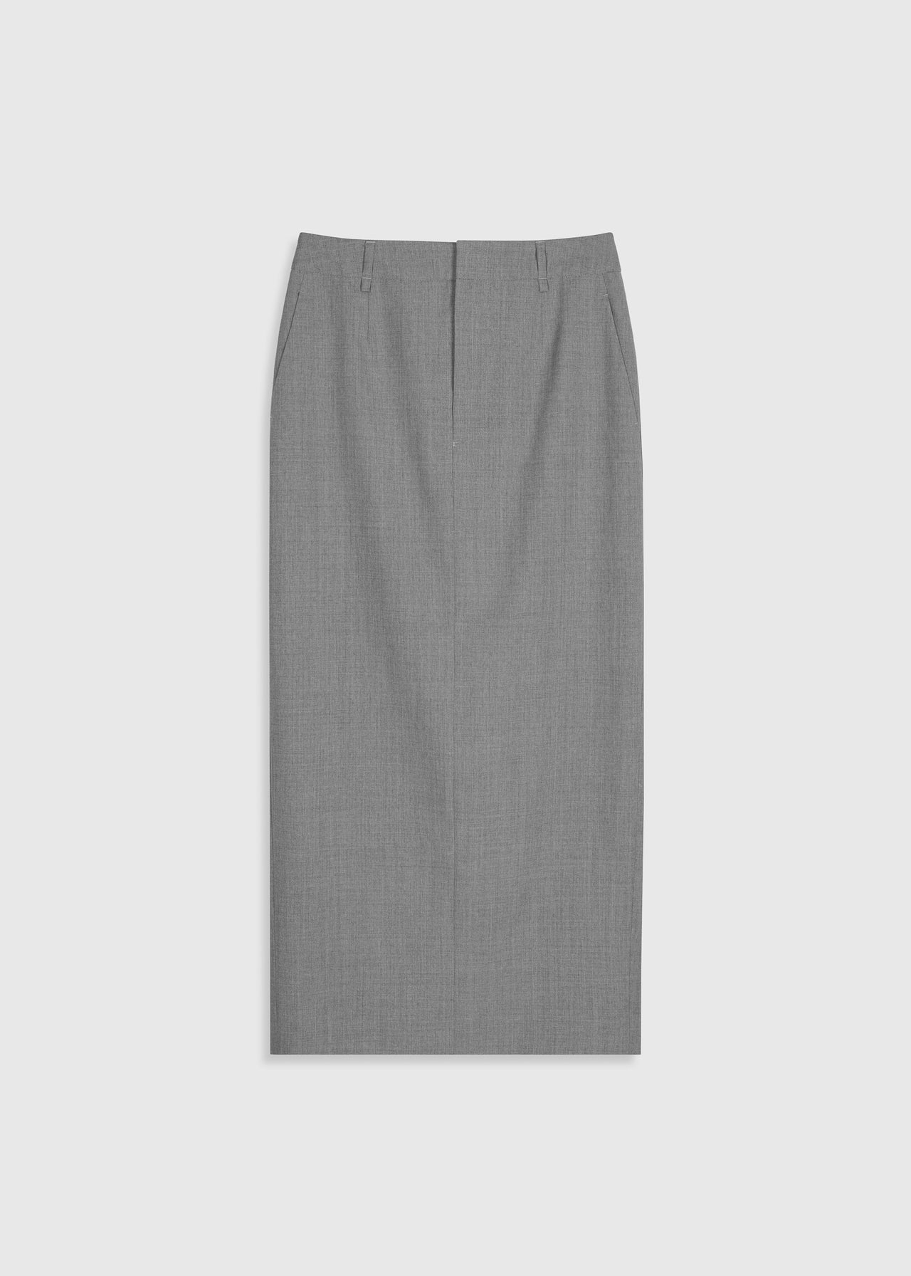 THE SKIRT (1) Grau Melange