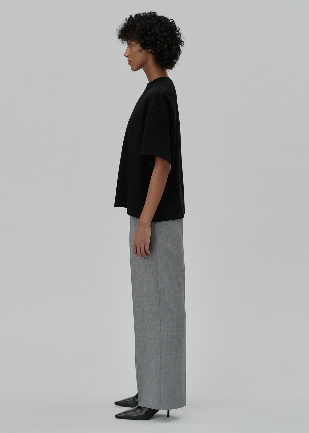 THE PANTS (1) Grau Melange