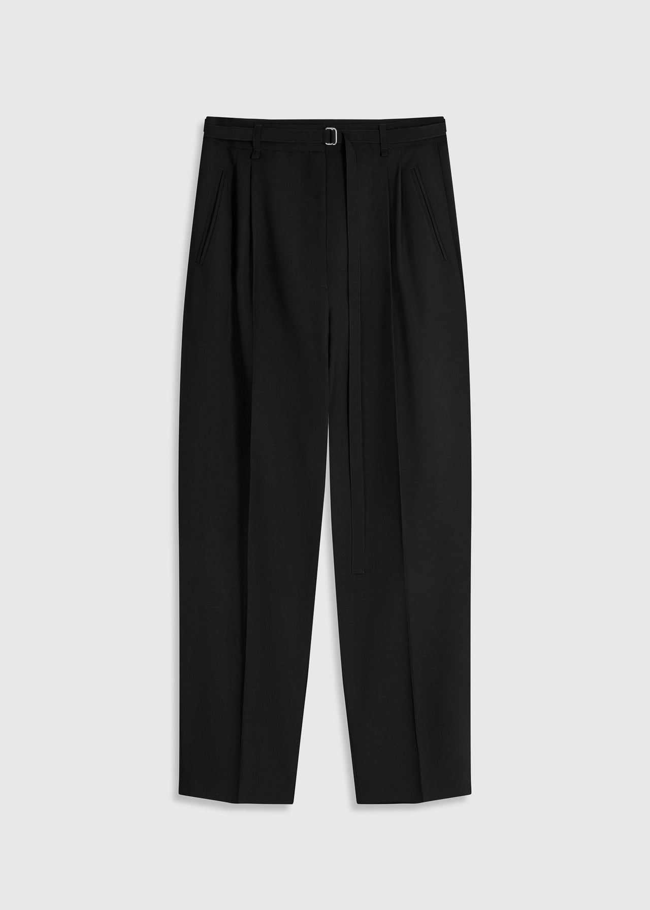 Tailored Tapered Pants Black
