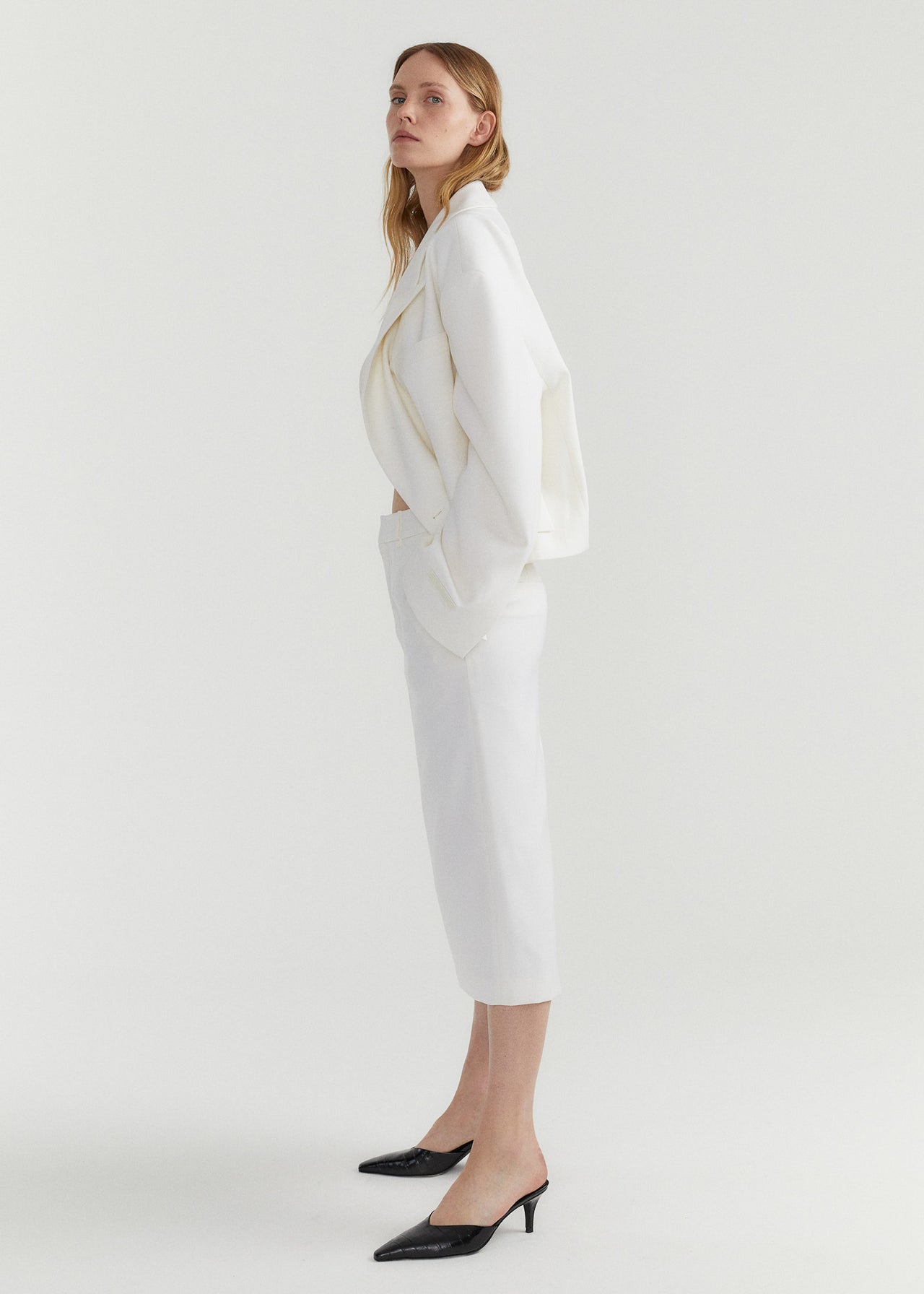 THE SKIRT (1) MIDI Weiß