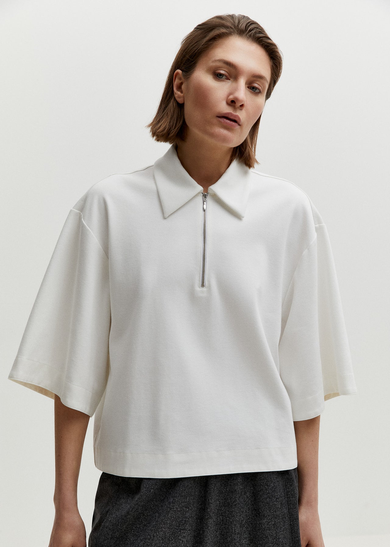 Polo Shirt Weiß