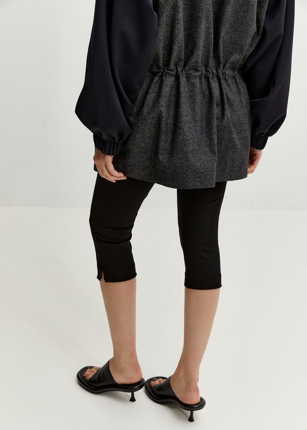 Tailored Cargo Vest Charcoal