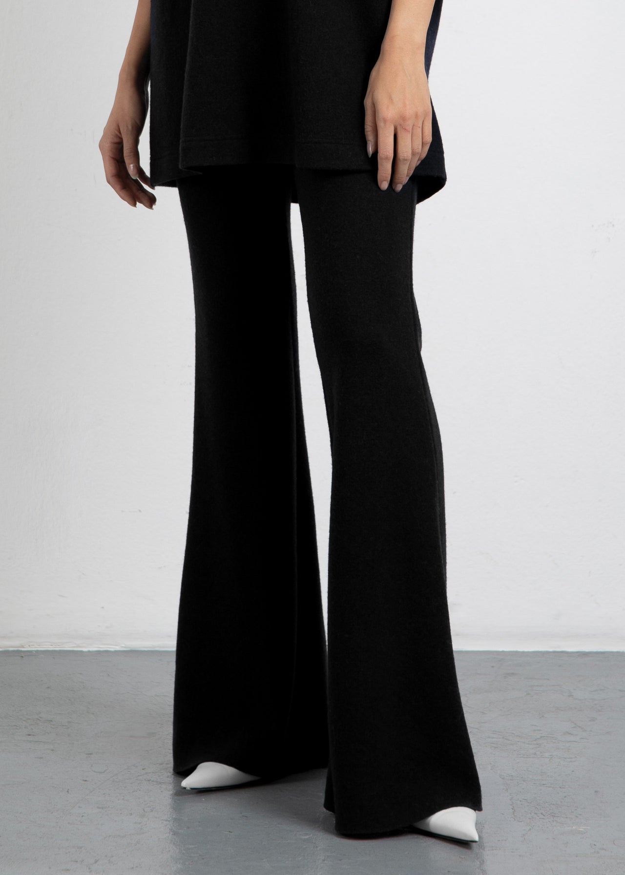 THE PANTS (3) Merinowolle Schwarz