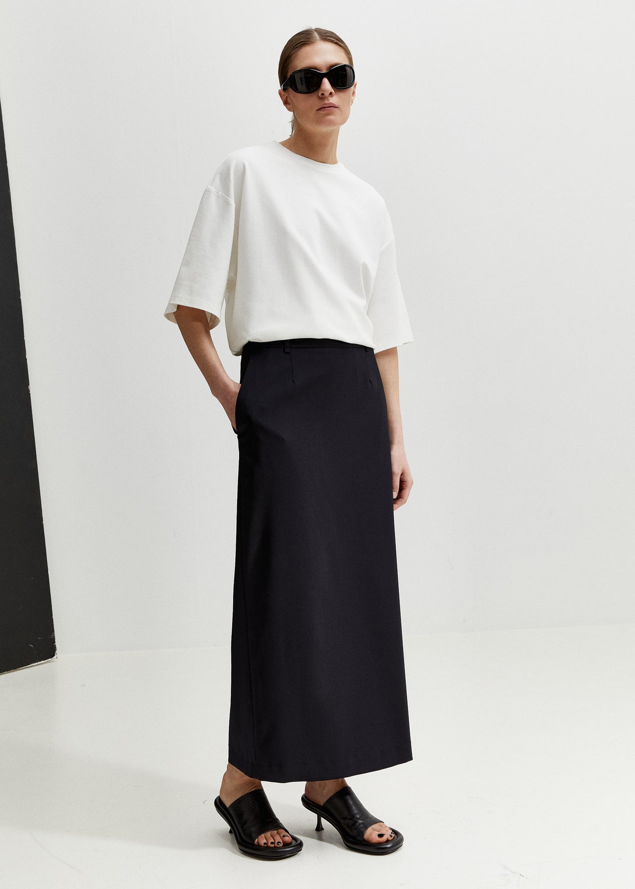 Oversized T-Shirt Weiß