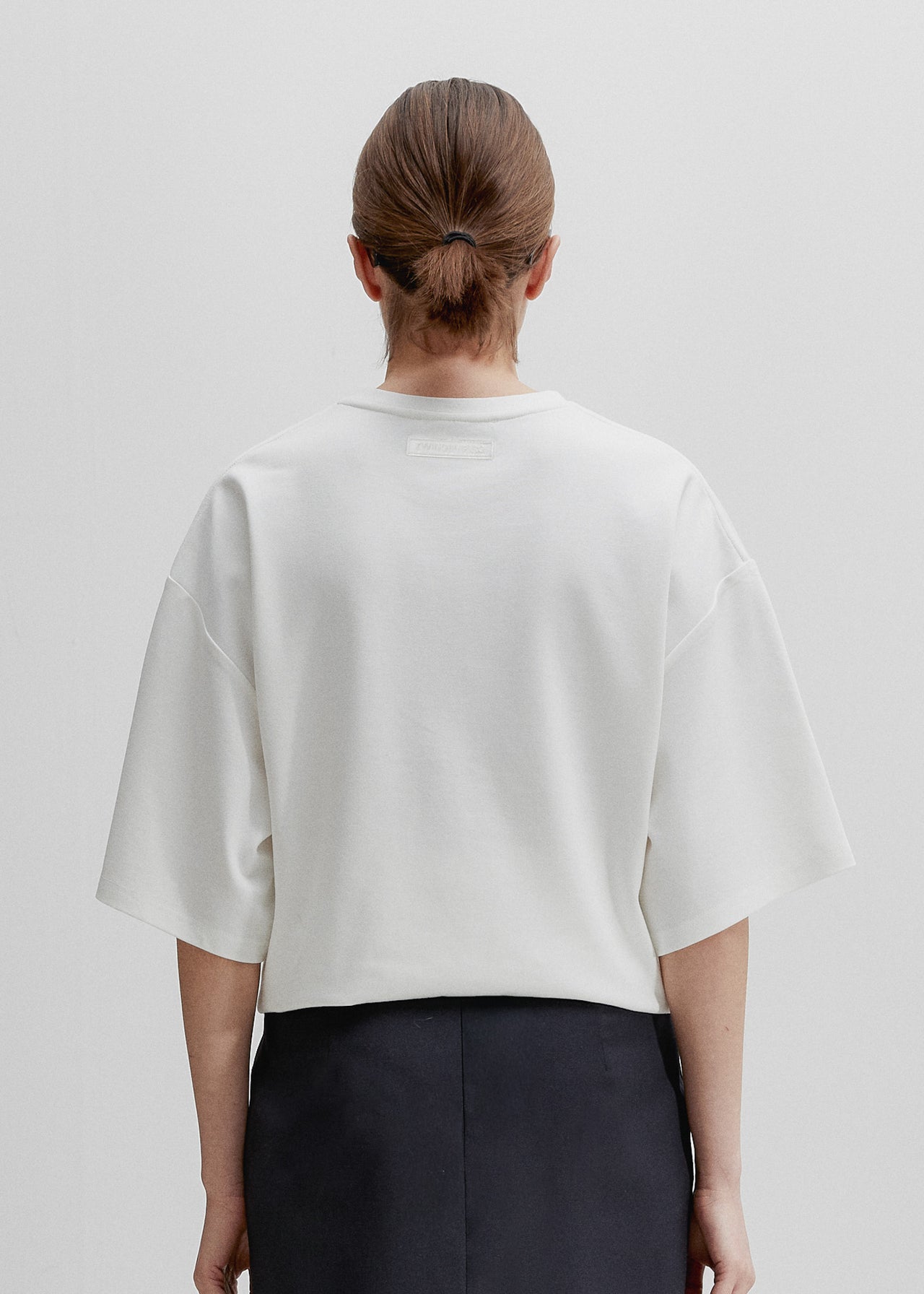 Oversized T-Shirt Weiß