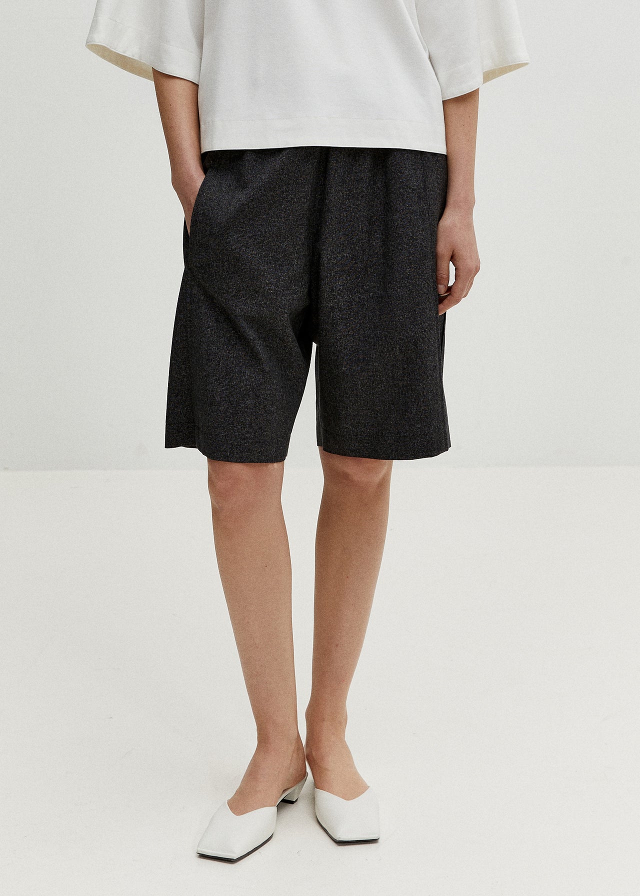 Relaxed Bermuda Charcoal