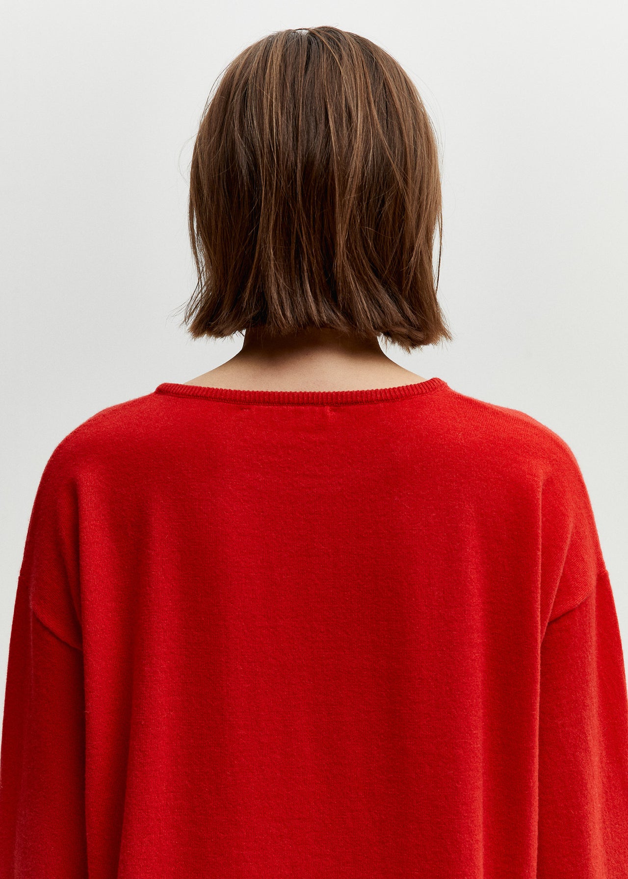 Relaxed Cashmere Sweater Rot