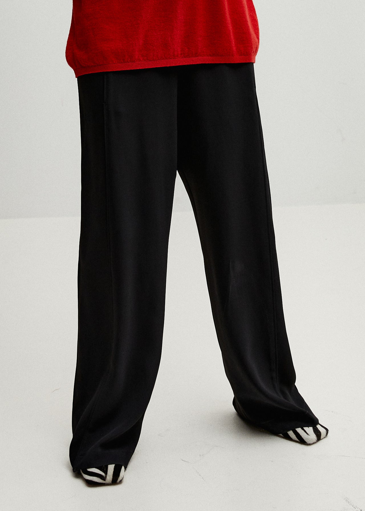 Relaxed Pants Schwarz