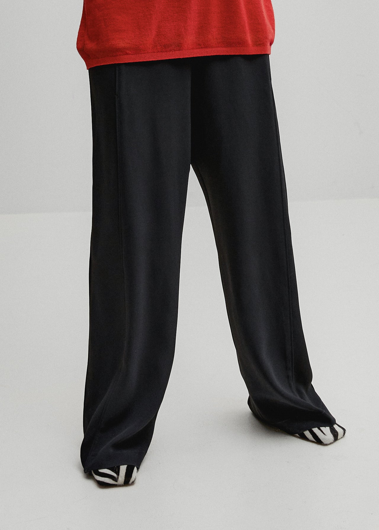 Relaxed Pants Schwarz
