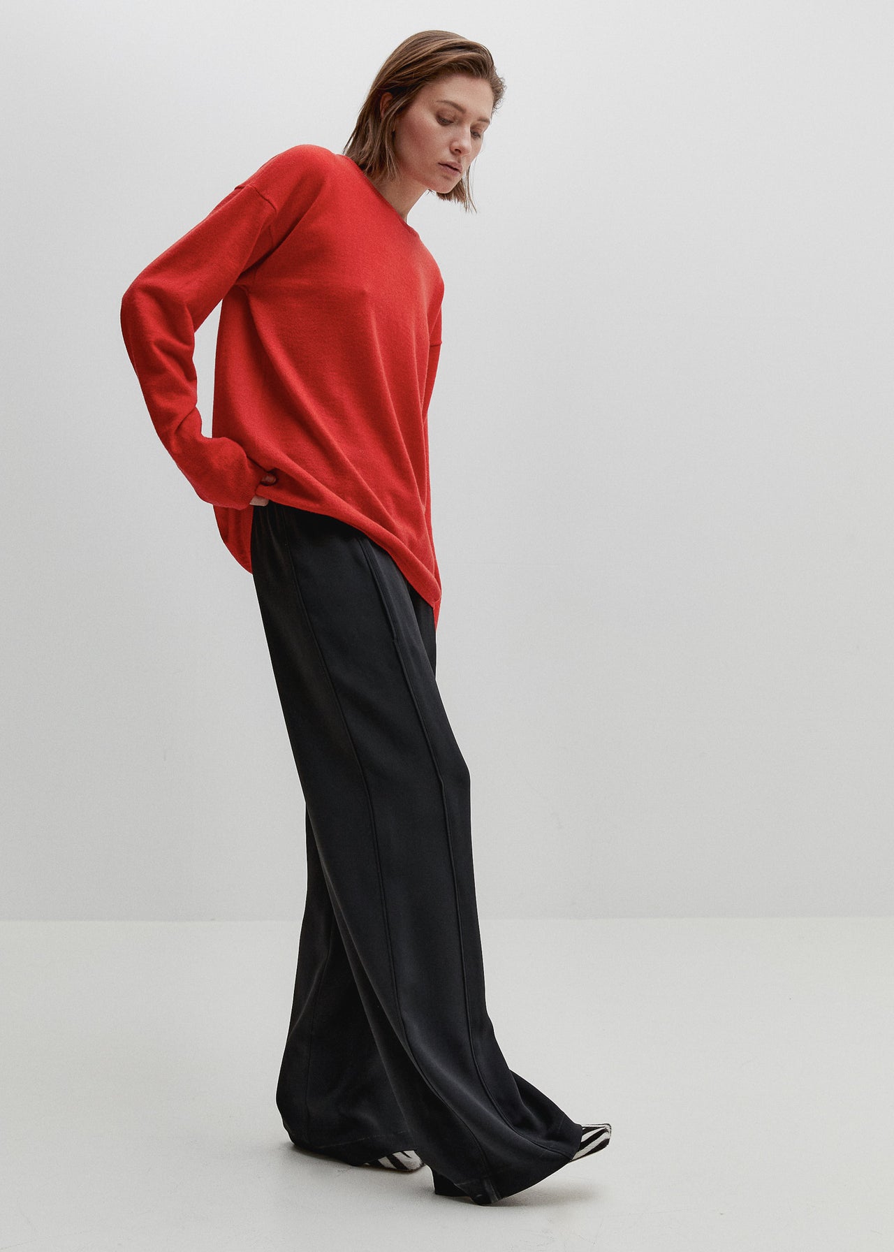 Relaxed Pants Schwarz