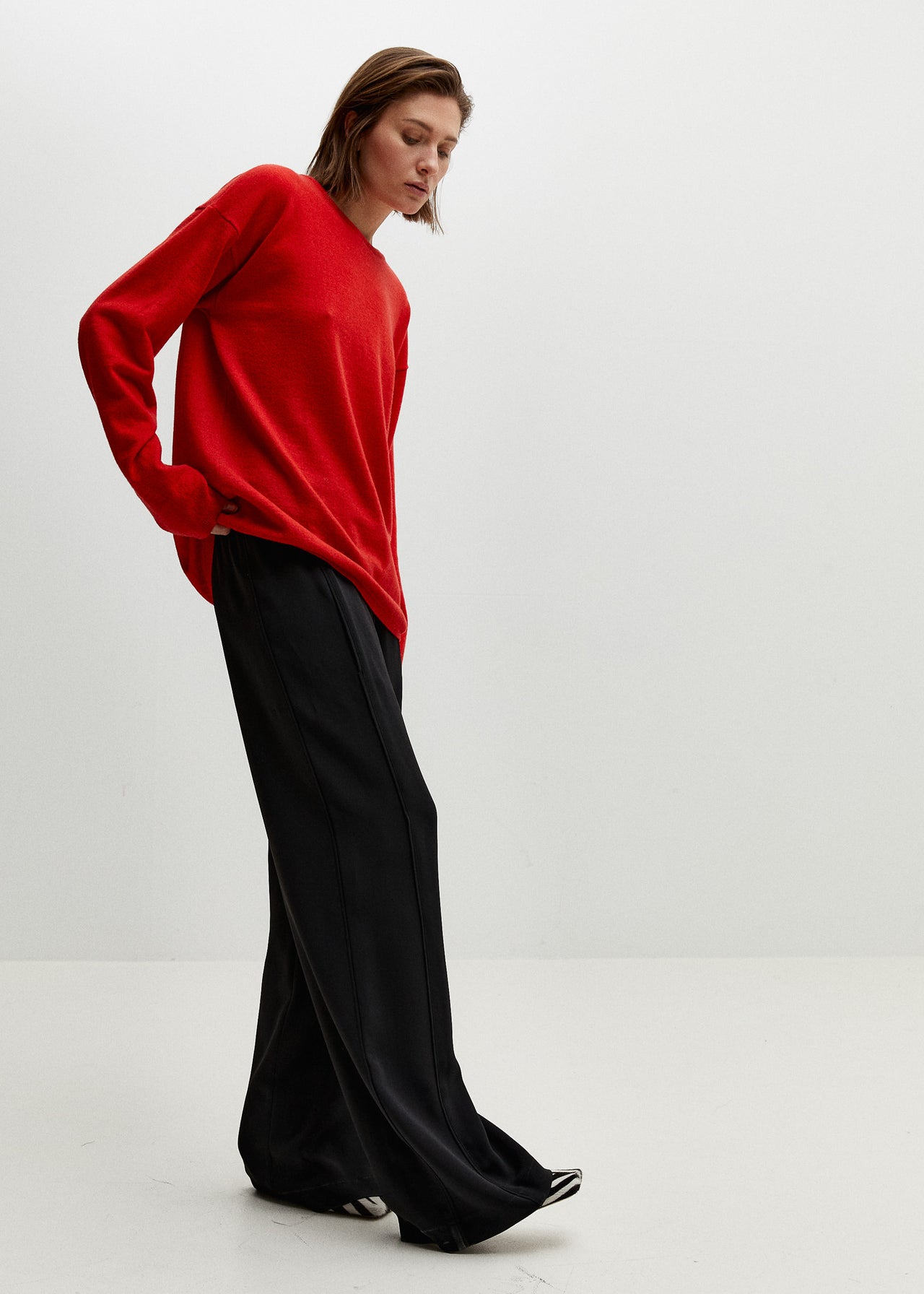 Relaxed Pants Schwarz
