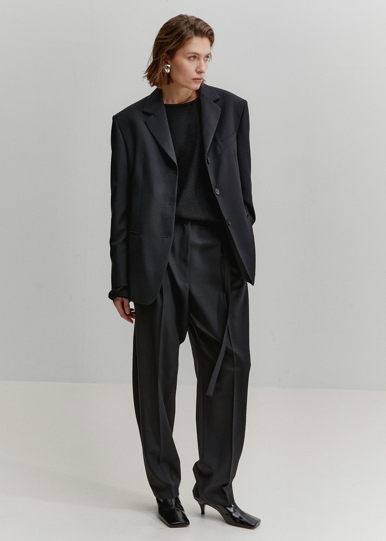 Tailored Blazer Schwarz
