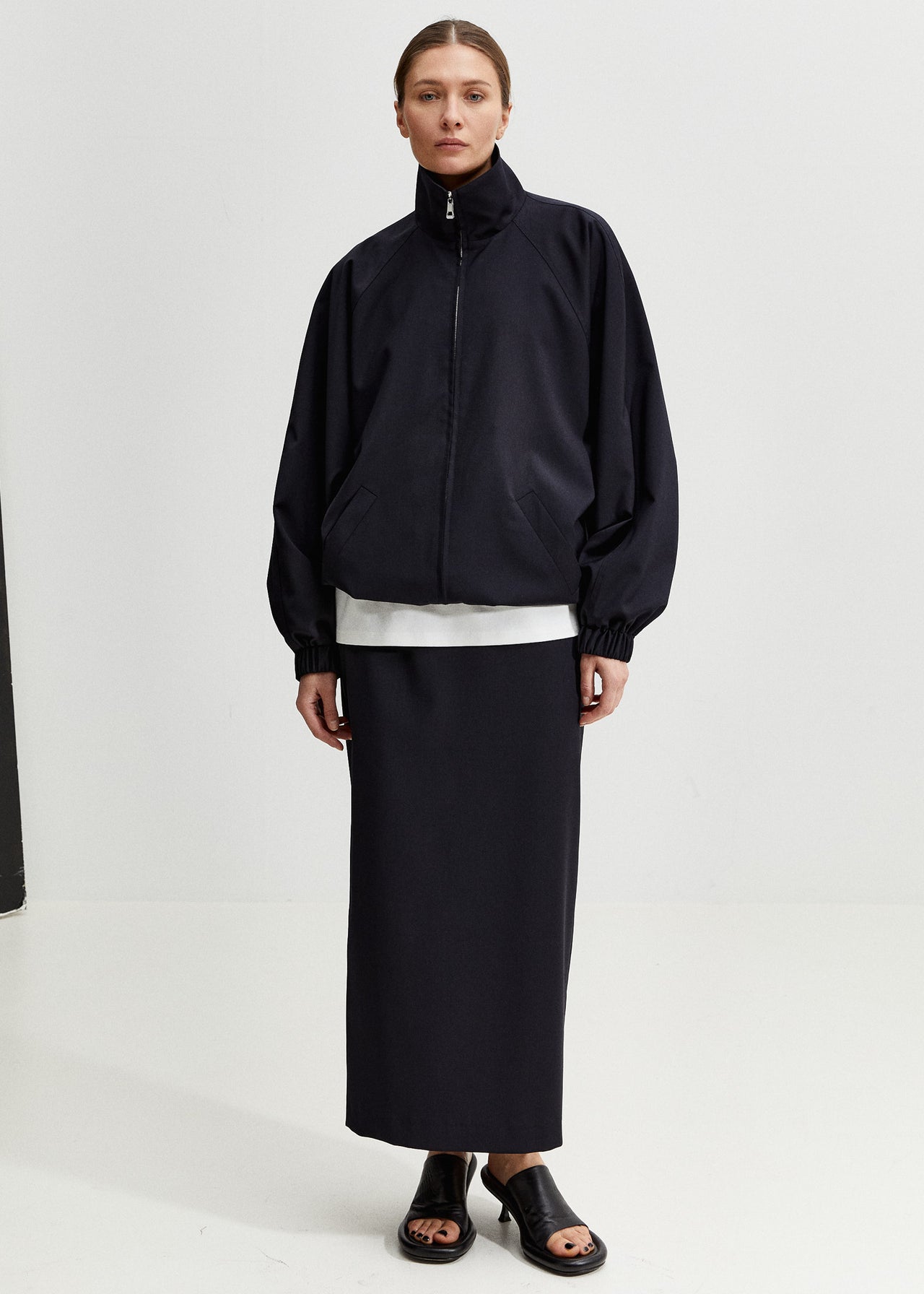 Tailored Track Jacket Dark Blue