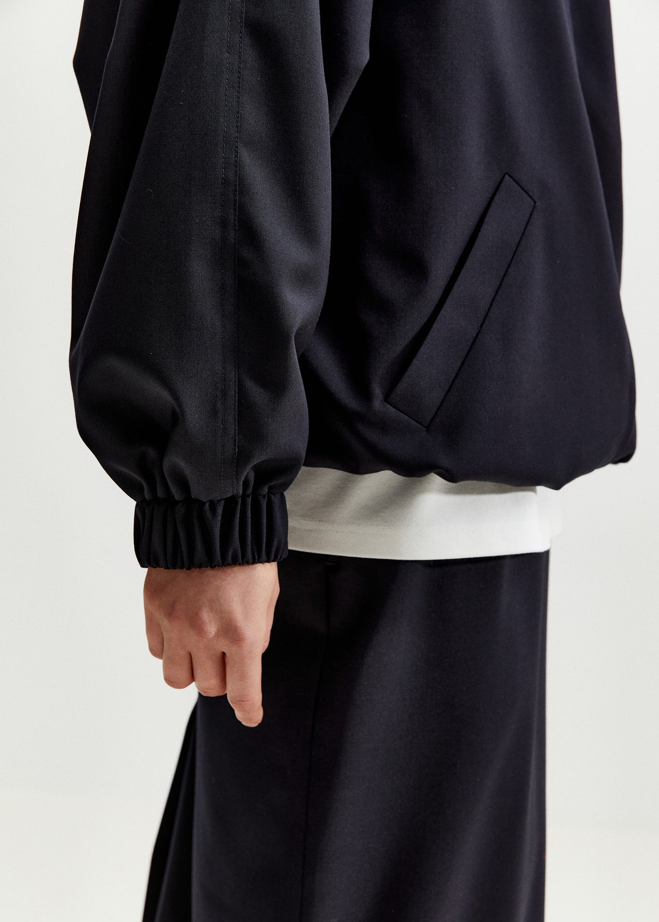 Tailored Track Jacket Dark Blue